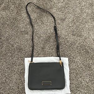 Marc Jacobs Grey Leather Crossbody